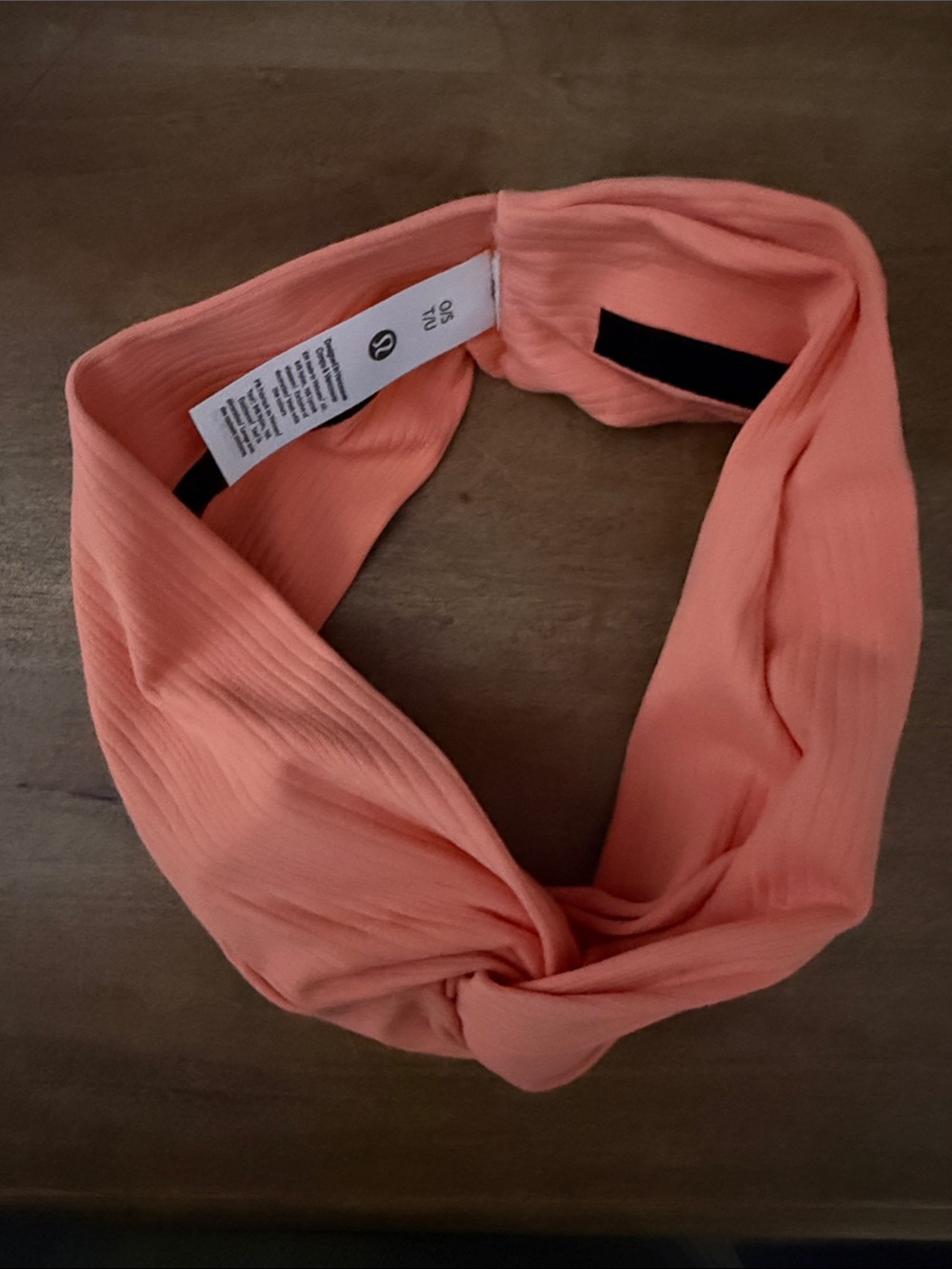 Lululemon Women's Twist Headband - Coral - Picture 1 of 5